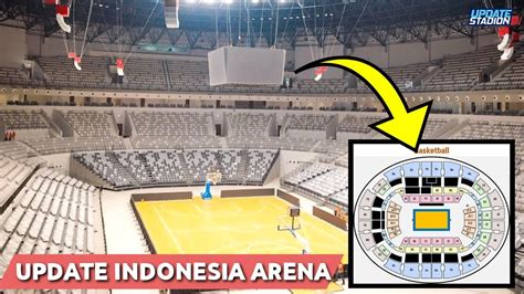 indonesia arena stadium kapasitas