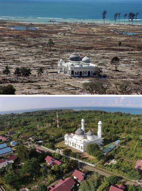 indonesia before and after tsunami