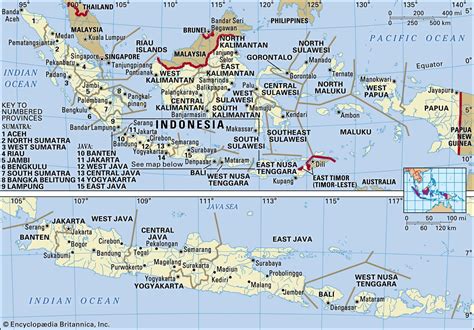 indonesia coastline length