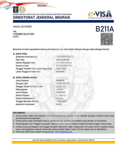 indonesia e visa application for bali