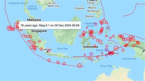 indonesia earthquake 2023 video