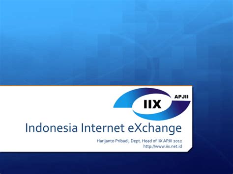 Indonesia Internet Exchange: Connecting The Nation