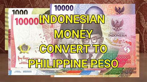 indonesia money to peso