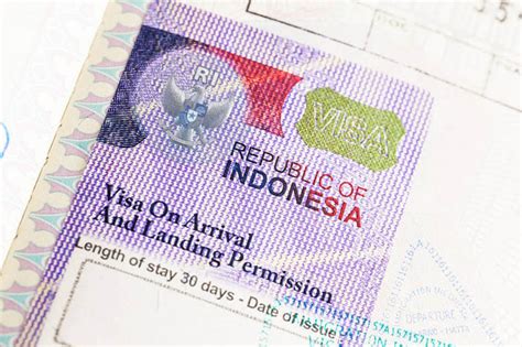 indonesia visa for australians
