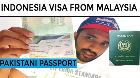 indonesia visa for pakistani passport