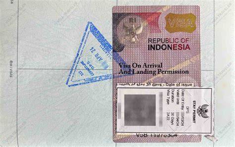 indonesia visa on arrival