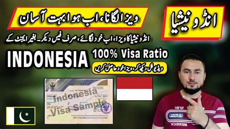 indonesia visa requirements for pakistani