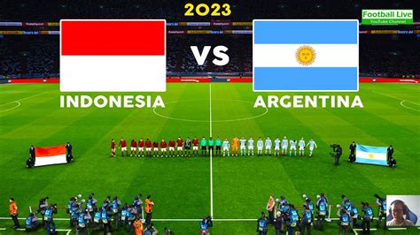 indonesia vs argentina football 2023 news