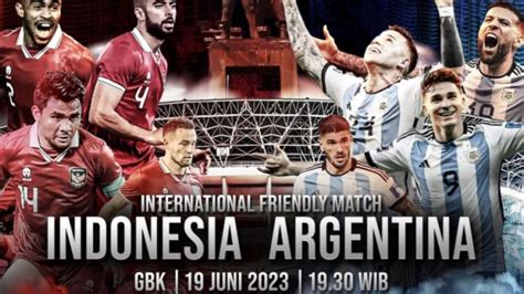 indonesia vs argentina tayang di streaming