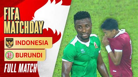 indonesia vs burundi: match report
