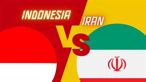indonesia vs iran di tv mana