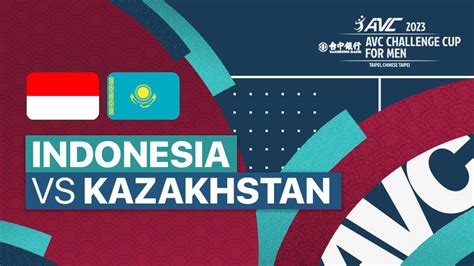 indonesia vs kazakhstan avc