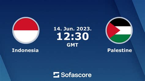 indonesia vs palestina live score