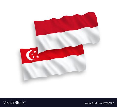indonesia vs singapore flag