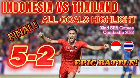 indonesia vs thailand 5-2
