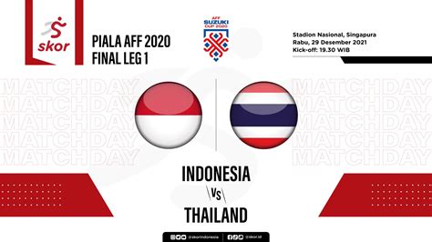 indonesia vs thailand live skor