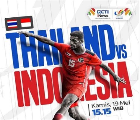 indonesia vs thailand streaming live rcti