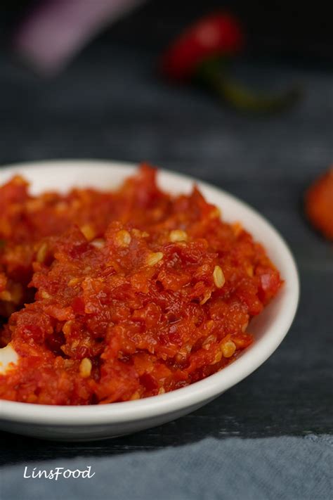 Indonesian Chilli Paste Recipe