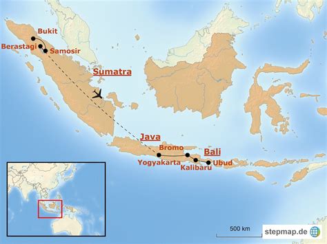 indonesien reise 3 wochen