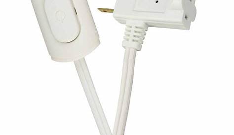 Indoor Extension Cord With Switch 1 15 13a 125v Cube Tap 2 Conductor