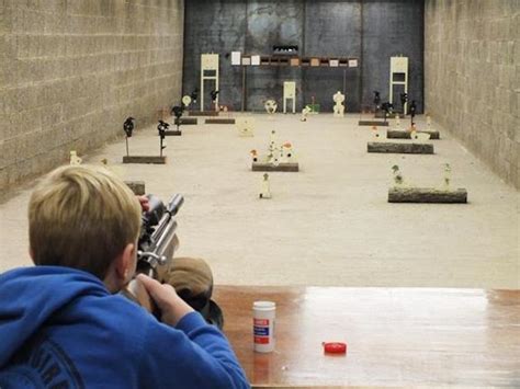 indoor air rifle range near me