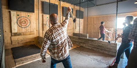 indoor axe throwing