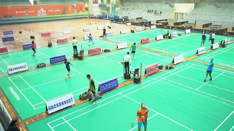 indoor badminton court noida