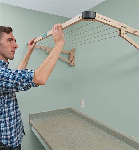 Indoor Clothes Drying Rack Ceiling