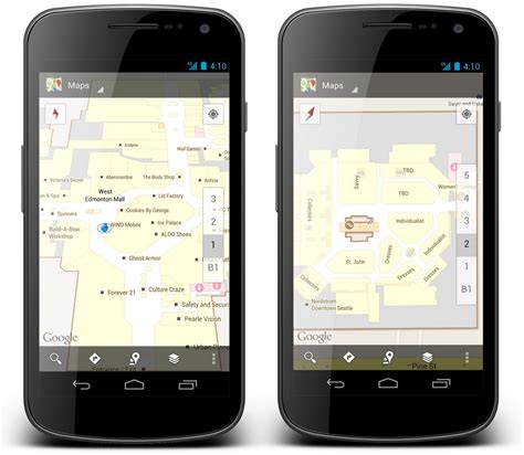 indoor google maps