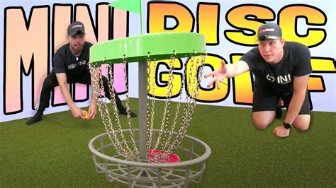 Indoor Mini Disc Golf Course
