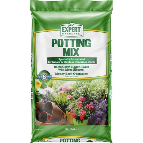 indoor plant potting mix