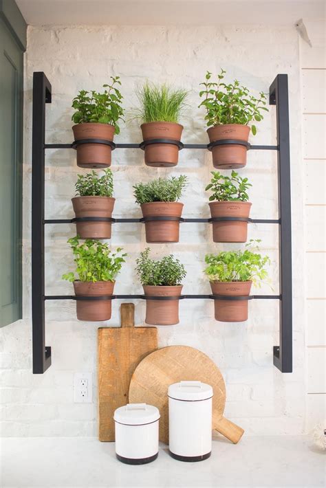 indoor wall herb garden diy