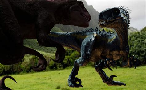 indoraptor vs indominus rex vs scorpius rex