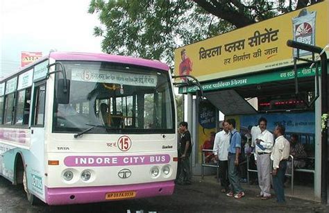 indore city bus report