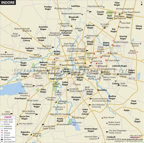 indore city map pdf
