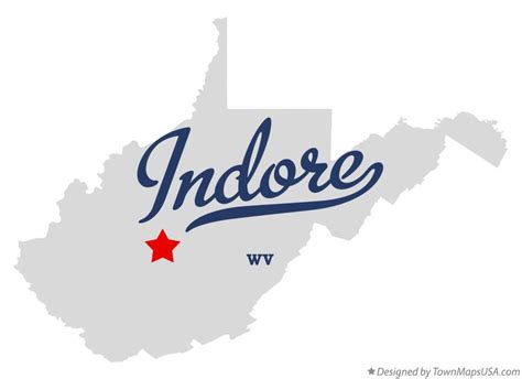 indore wv map