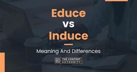 induce meaning in english