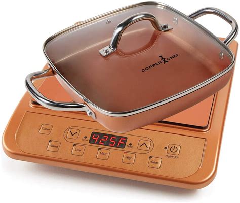 induction cooker copper chef