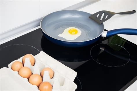 Induction Cooking Scrambled Eggs