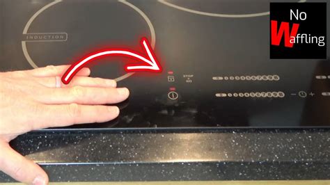 Induction Cooktop Stove Lock