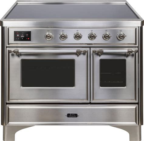 Induction Range With Two Ovens