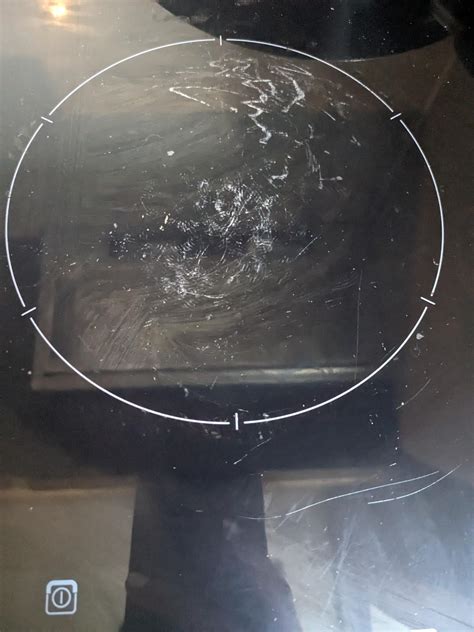 Induction Stove Burn Marks
