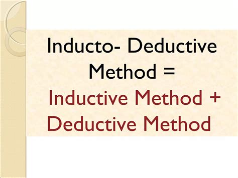 inductive and deductive method of teaching mathematics with example