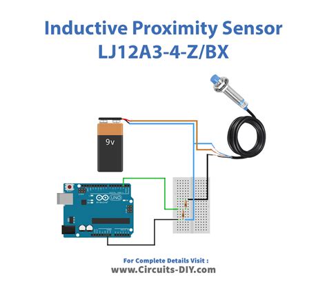 Inductive Proximity Sensor With Arduino Uno