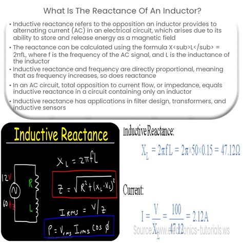 Inductor Calculate Reactance