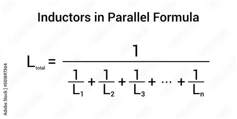 Inductors Formula Parallel
