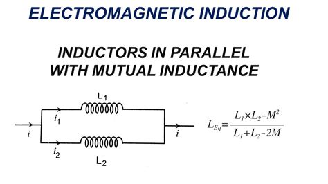 Inductors In Parallel With Mutual Inductance