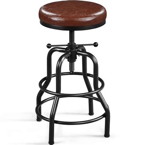 Industrial Bar With Stools