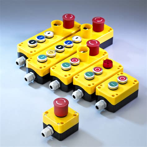 Industrial Button Box