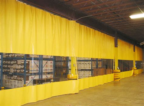 industrial curtains and dividers
